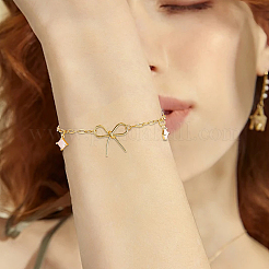 16Pcs 2 Colors 2.5MM 304 Stainless Steel Paperclip Chain Bracelet Making&nbsp;STAS-SC0021-15