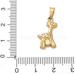 304 Stainless Steel Pendants&nbsp;STAS-B141-01A-G