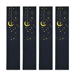 Gold Stamping Moon Printed Cardboard Paper Jewelry Necklace Packaging Boxes&nbsp;CON-TAC0071-004A