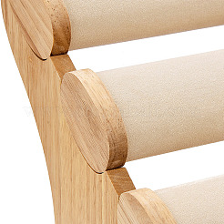 3-Tier Microfiber Cloth Bar Bracelet Holder Stand&nbsp;BDIS-I002-01A