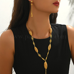 Geometric Hollow Alloy Earrings & Necklaces Sets for Women Party and Festive Wear&nbsp;TW5135