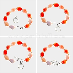 20Pcs 2 Colors Tibetan Style Alloy Toggle Clasps&nbsp;FIND-YW0004-22