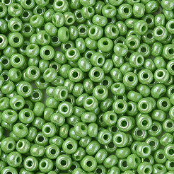 8/0 Czech Opaque Glass Seed Beads&nbsp;SEED-N004-003A-04