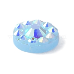 Opaque Resin Cabochons&nbsp;CRES-WH0010-018H
