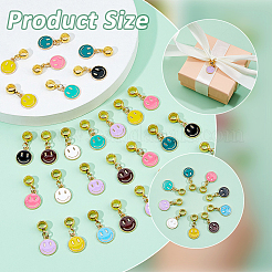Alloy Enamel European Dangle Charms&nbsp;PALLOY-FH00111