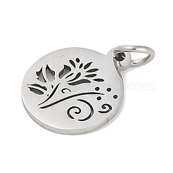 304 Stainless Steel Charms&nbsp;STAS-R135-06P