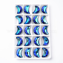 Electroplated Glass Pendants&nbsp;EGLA-N006-022