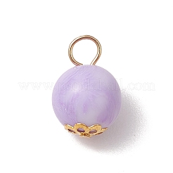 20Pcs Opaque Acrylic Pendants&nbsp;PALLOY-JF03539