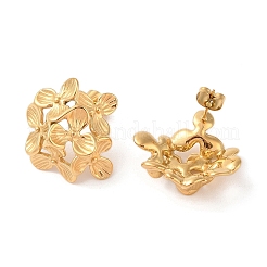 304 Stainless Steel Stud Earrings&nbsp;EJEW-S227-20G