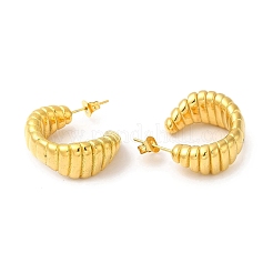 Golden 304 Stainless Steel Stud Earrings&nbsp;LS-EJEW-K257-01C-G