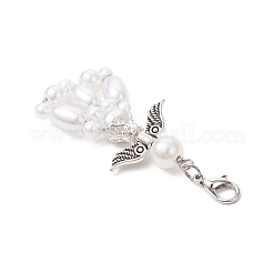 ABS Plastic Imitation Pearl Pendant Decorations&nbsp;HJEW-JM03635