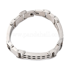 304 Stainless Steel Panther Chain Bracelets for Women Men&nbsp;BJEW-R018-03P