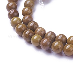 Natural Gemstone Beads Strands&nbsp;G-P424-D-4mm