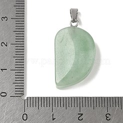 Natural Green Aventurine Carved Pendants&nbsp;G-P599-04P-10
