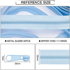 Nylon Garment Accessories&nbsp;FIND-WH0056-21A-02