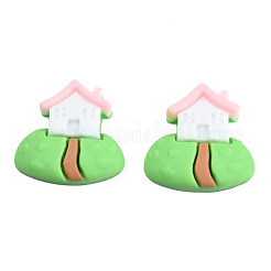 Opaque Resin Cabochons&nbsp;CRES-N022-198