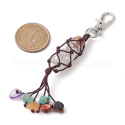 Glass Wishing Bottle Pouch Pendant Decorations&nbsp;HJEW-JM01911
