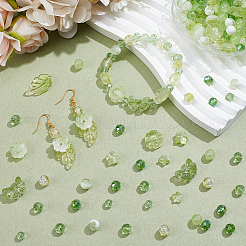 274Pcs 14 Styles Glass Beads&nbsp;GLAA-SC0003-27