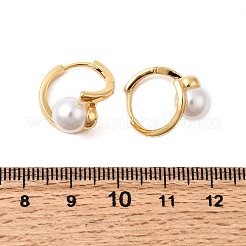 Brass Round Hoop Earrings&nbsp;EJEW-P331-02G