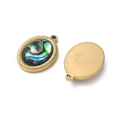 Natural Paua Shell Pendants&nbsp;STAS-G397-08G-02
