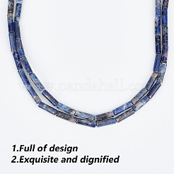 2 Strands Natural Sodalite Beads Strands&nbsp;G-GO0001-42