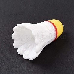 Sport Ball Theme Opaque Resin Pendants&nbsp;RESI-F039-01G
