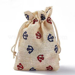 Burlap Packing Pouches Drawstring Bags&nbsp;ABAG-L016-A10