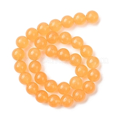 Natural Honey Jade Beads Strands&nbsp;G-H343-D10-12mm