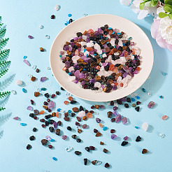 90G 8 Styles Natural Mixed Gemstone Beads&nbsp;G-TA0002-77