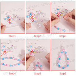 DIY Glass & Acrylic Beads Mobile Phone Strap Making Kits&nbsp;DIY-SP0003-63