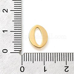 Brass Oval Linking Rings&nbsp;KK-B131-08G