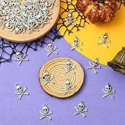50Pcs Tibetan Style Alloy Pendants&nbsp;FIND-YW0009-48
