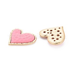 Rack Plating Spray Painted Alloy Cabochons&nbsp;PALLOY-S143-07C
