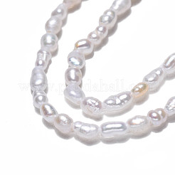 Natural Cultured Freshwater Pearl Beads Strands&nbsp;PEAR-N012-02H