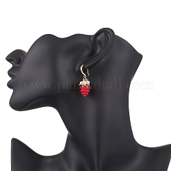 Handmade Lampwork Dangle Earrings&nbsp;EJEW-JE06623