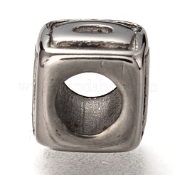 Tarnish Resistant 304 Stainless Steel European Beads&nbsp;OPDL-L020-001D
