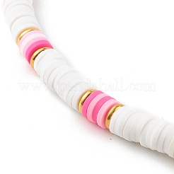 Polymer Clay Heishi Beaded Necklaces&nbsp;NJEW-JN03504-01