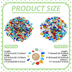 400G Handmade Lampwork Beads&nbsp;LAMP-GA0001-21