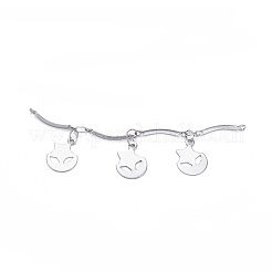 Tarnish Resistant 304 Stainless Steel Scalloped Bar Link Chains&nbsp;CHS-E019-06P