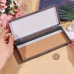 ABS Plastic Microscope Slide Storage Boxes&nbsp;AJEW-WH0766-55A