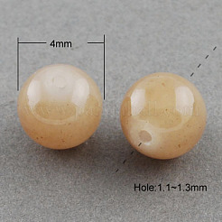 Imitation Jade Glass Beads Strands&nbsp;X-DGLA-S076-4mm-28