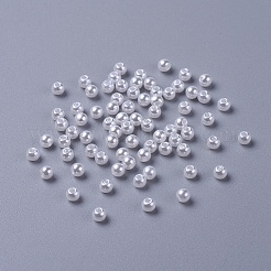 Imitated Pearl Acrylic Beads&nbsp;PACR-4D-1