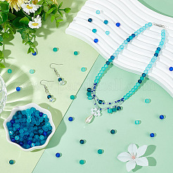 5 Colors Transparent Glass Beads Sets&nbsp;FGLA-PH0001-11A-01