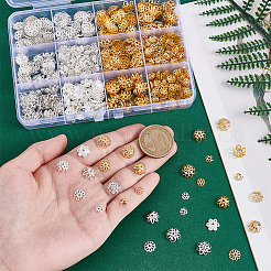 1310Pcs Iron & Alloy & Brass Bead Caps&nbsp;FIND-PH0027-73
