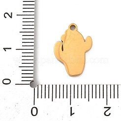 304 Stainless Steel Enamel Pendants&nbsp;STAS-K329-13G
