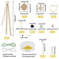 DIY Charm Bracelet Making Kits&nbsp;DIY-AR0002-47