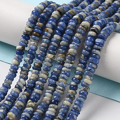 2 Strands Natural Sodalite Beads Strands&nbsp;G-PA0001-25