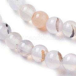 Natural Dendritic Agate Beads Strands&nbsp;G-I261-B03-4mm