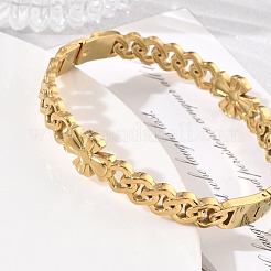 304 Stainless Steel Hinged Cuff Bangles&nbsp;SA-CBAB92B-05G