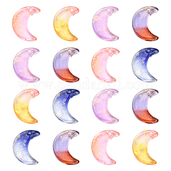 100Pcs 5 Colors Glass Pendants&nbsp;GLAA-CJ0001-64